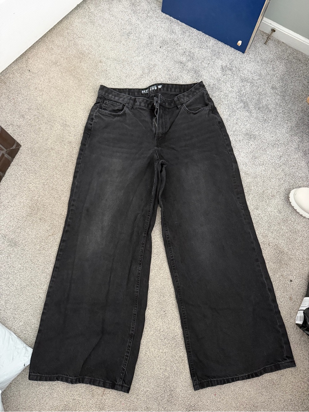 Primark Black Wide-Leg Women’s Jeans